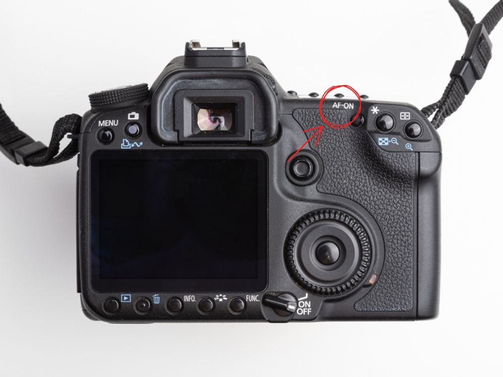 af-on button on camera