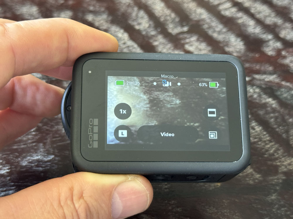 gopro 13 screen