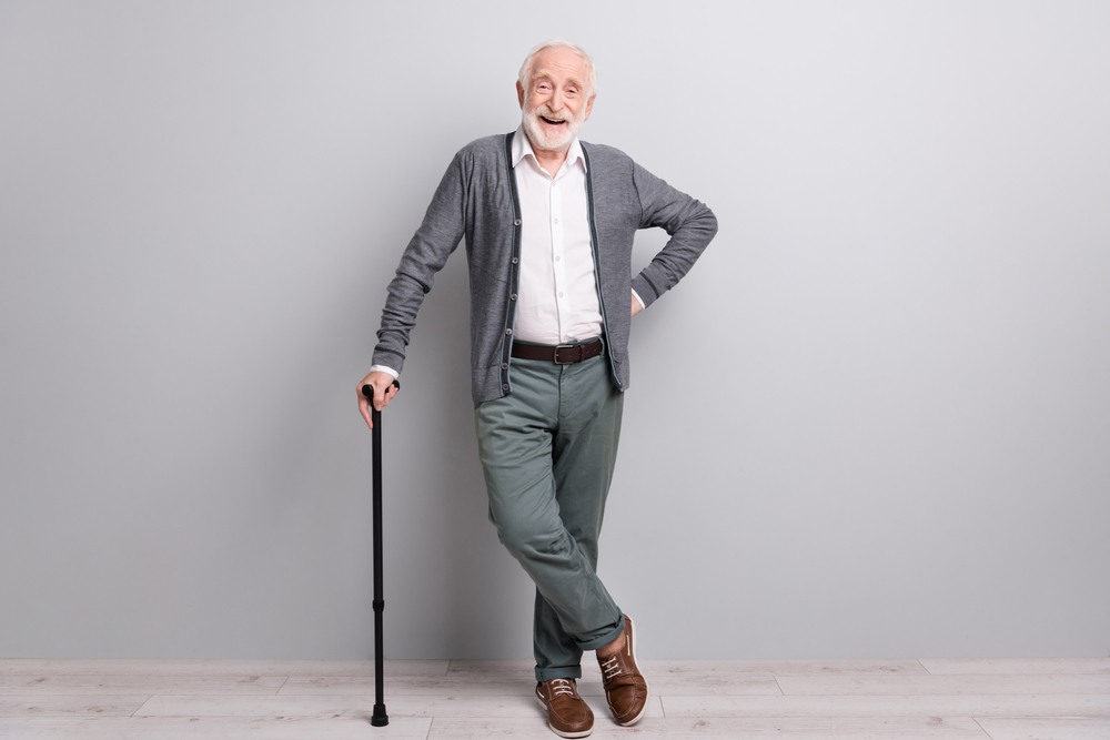 Man with a cane
