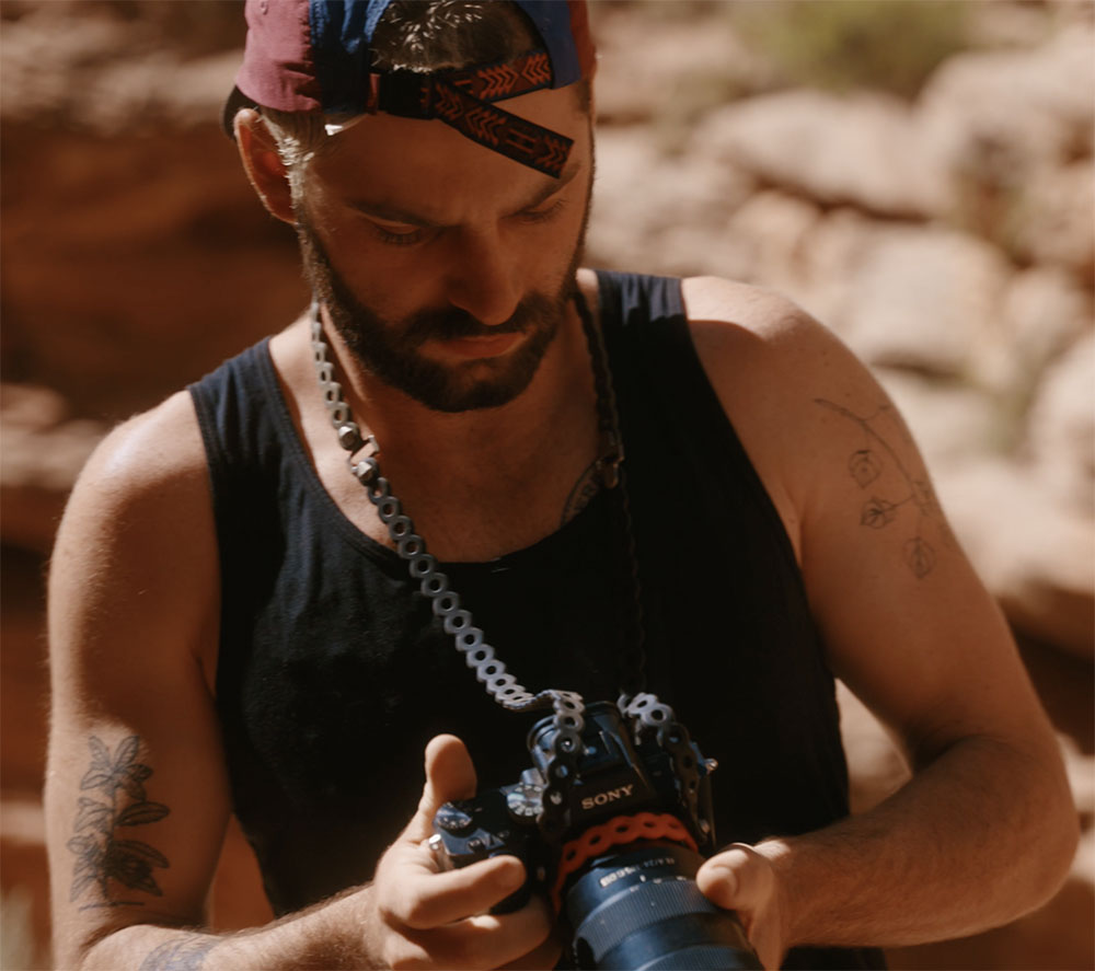 modl on camera
